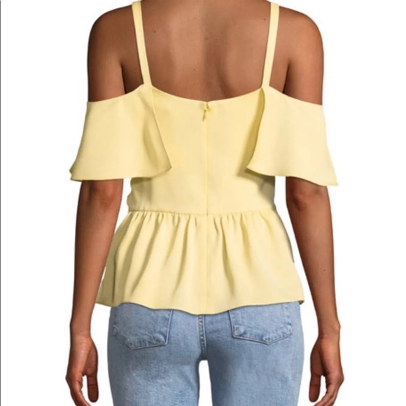 NWT Club Monaco Akua Top Yellow/Gold - 0 - Picture 2 of 14